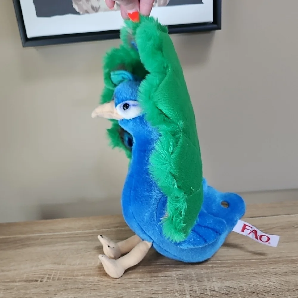 FAO Peacock Plush Toy